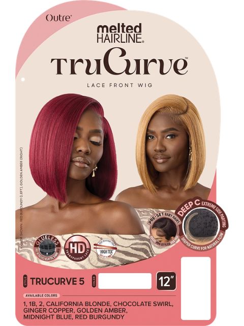 Outre TruCurve Melted Hairline Glueless TRUCURVE 5" HD Lace Front Wig