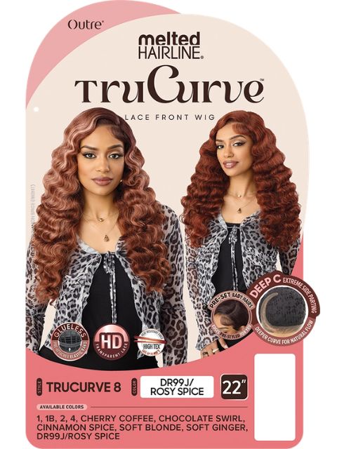 Outre TruCurve Melted Hairline Glueless HD Lace Front Wig TRUCURVE 8"