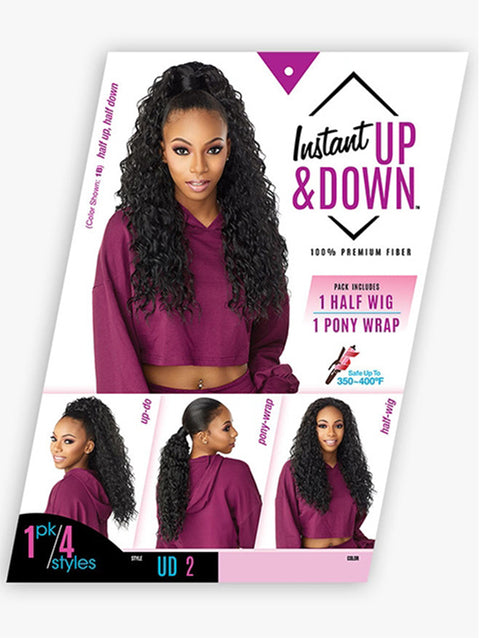 Sensationnel Instant Up & Down Half Wig - UD 2