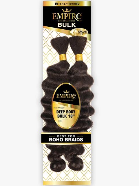 Sensationnel Empire Bulk 100% Human Hair  DEEP BODY BULK Braid