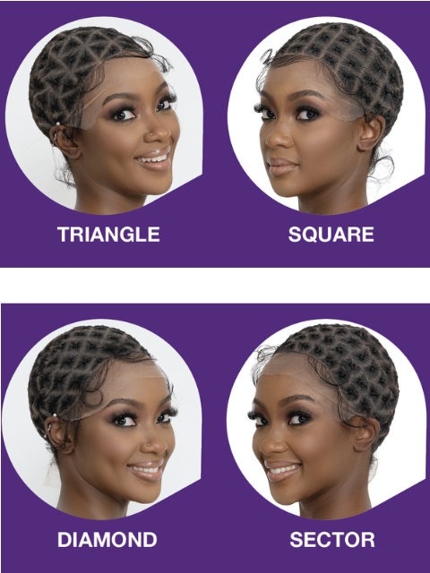 Janet Collection melt 100% Human Baby Hair Nuskin Air Lace Cap