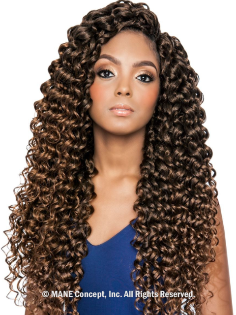 Mane Concept Afri Naptural CBP WATER FALL Pre-stretched Braid 18" CBP05