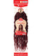 [VALUE PACK] Outre X-Pression Twisted Up 2X BONITA CRUSH LOCS Crochet Braid 12"- 10 pcs