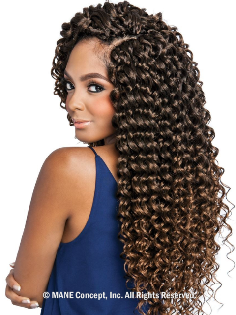 Mane Concept Afri Naptural CBP WATER FALL Pre-stretched Braid 18" CBP05