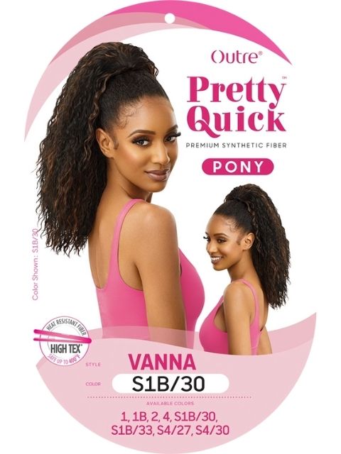 Outre Pretty Quick-Pony Drawstring VANNA Ponytail