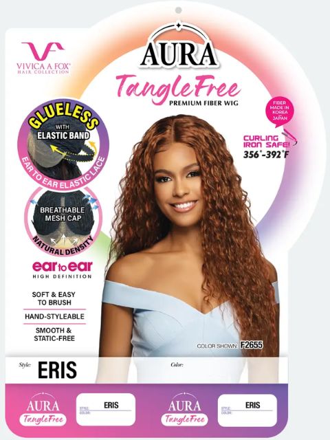 Vivica A Fox Aura Tangle Free Glueless Premium Fiber Lace Wig- ERIS