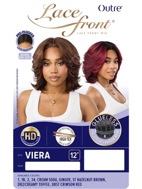 Outre HD Transparent Glueless VIERA" Lace Front Wig