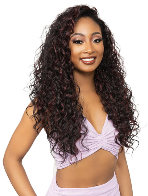Janet Collection Remy Illusion 100% Human Hair Mix Easy N Swift Half Wig - WACO *SALE