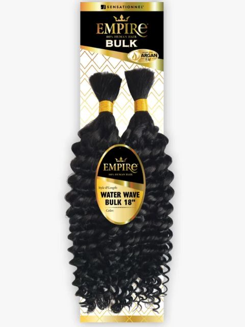 Sensationnel Empire 100% Human Hair WATER WAVE Bulk 14"