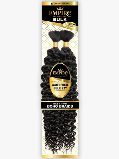 Sensationnel Empire 100% Human Hair WATER WAVE Bulk 14"