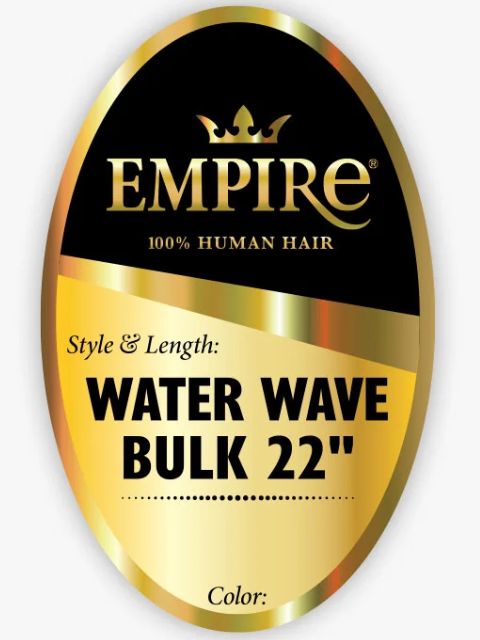Sensationnel Empire 100% Human Hair WATER WAVE Bulk 14"