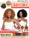Motown Tress Glam Airy Pre-styled Quick and Easy Crochet WHC.BH4A Part Lace Wig