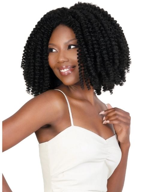 Motown Tress Glam Airy Pre-styled Quick and Easy Crochet WHC.BH4A Part Lace Wig