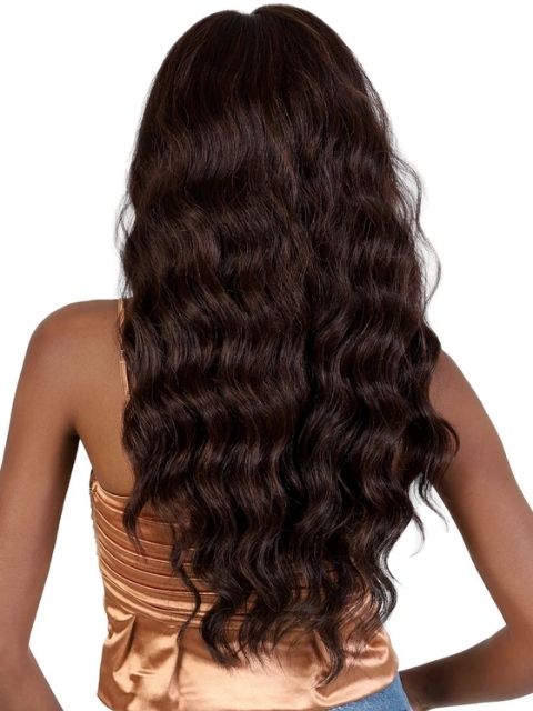 Motown Tress HD Invisible Lace Super Natural WHLW.GAIA" Whole Lace Wig