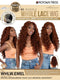 Motown Tress HD Invisible Lace Super Natural WHLW.EMEL  Whole Lace Wig