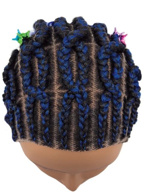Motown Tress HD Invisible Whole Hand-Tied Braided Lace Wig - WLB.FLOW