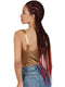 Motown Tress HD Invisible Whole Hand-Tied Braided Lace Wig - WLB.HEART2