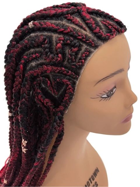 Motown Tress HD Whole Hand-Tied Hand-Braided Wig - WLB.HEART3