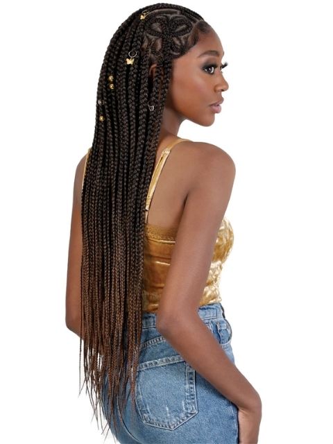 Motown Tress HD Whole Hand-Tied Hand-Braided Wig WLB.BTFLY"
