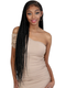 Motown Tress HD Invisible Whole Hand-Tied Braided Lace Wig - WLB.SIDECR