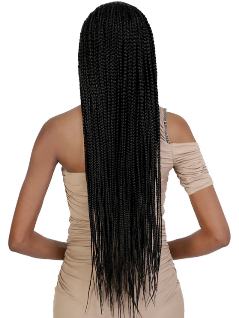 Motown Tress HD Invisible Whole Hand-Tied Braided Lace Wig - WLB.SIDECR