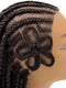 Motown Tress HD Invisible Whole Hand-Tied Braided Lace Wig - WLB.FLOWER