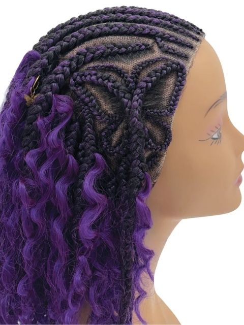 Motown Tress HD Hybrid Hand Braided Whole Hand-Tied Lace Wig - WLBH.BTFLY
