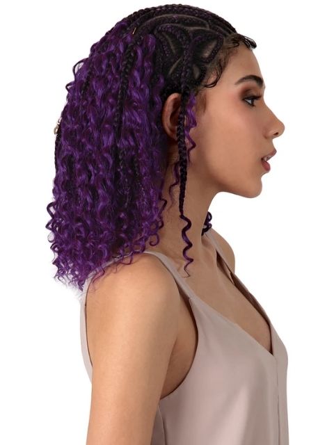 Motown Tress HD Hybrid Hand Braided Whole Hand-Tied Lace Wig - WLBH.BTFLY