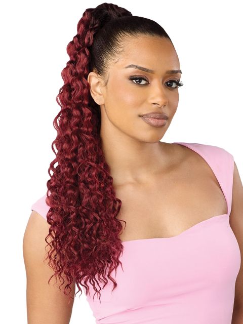 Outre Pretty Quick-Pony Drawstring WAVEN" Ponytail