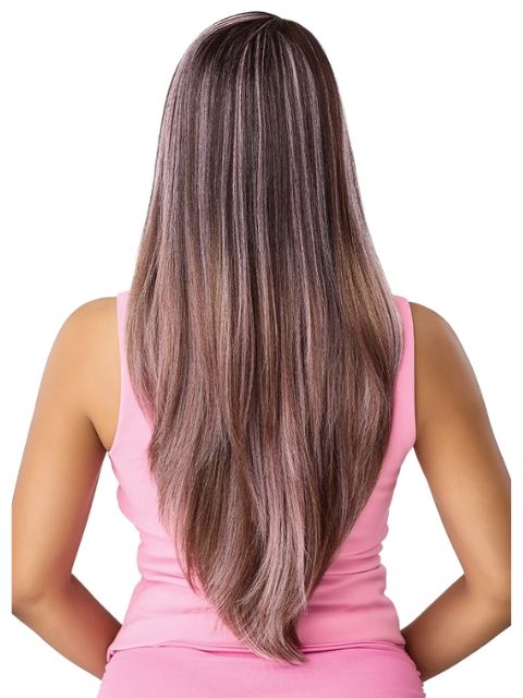Outre Perfect Hairline Swoop Series Y-Part HD Transparent Y-PART211" Lace Front Wig