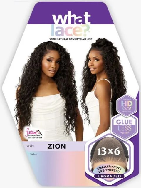 Sensationnel  WHAT LACE?  13x6 HD Lace Glueless Wig - ZION