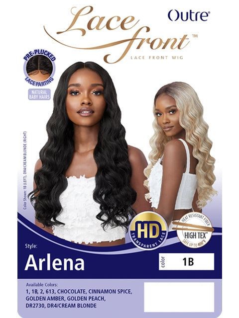 Outre Premium Synthetic HD Swiss Lace Front Wig - ARLENA