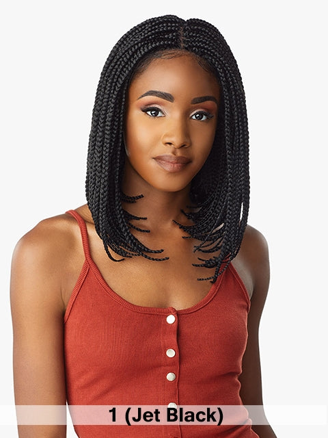 Sensationnel Cloud 9 4X4 Swiss Lace Front Wig - BOX BRAID BOB
