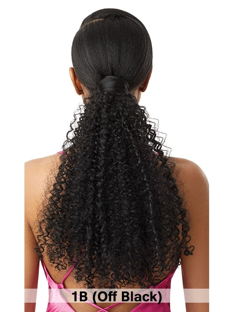 Outre Pretty Quick Pony Ponytail - BOHEMIAN COILS 18