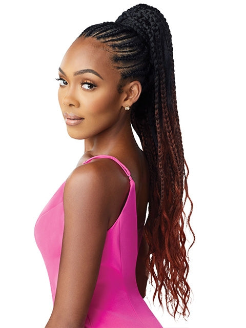 Outre Pretty Quick Pony Ponytail - BOHO BOX BRAID 32