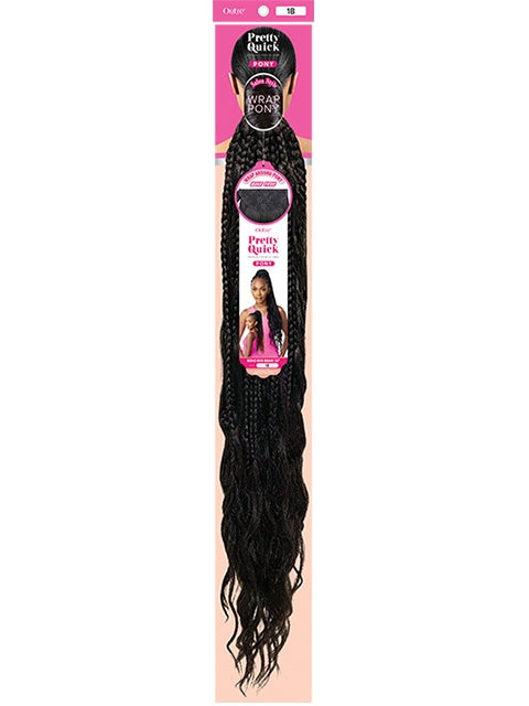 Outre Pretty Quick Pony Ponytail - BOHO BOX BRAID 32
