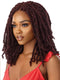 Outre X-Pression Twisted Up Braided Glueless Lace Front Wig - WAVY BOMB TWIST 18"