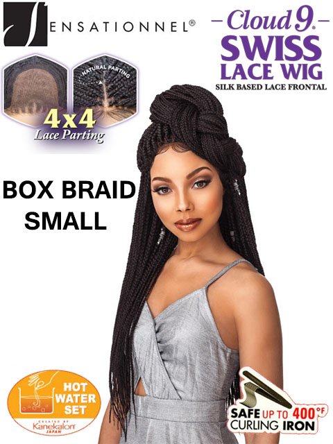 Sensationnel Cloud 9 4X4 Swiss Lace Front Wig - BOX BRAID SMALL