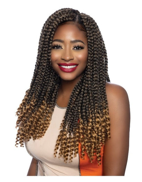 Mane Concept Afri Naptural 2X CURLY ENDS JUMBO BOX Braid 18" (BOX208)