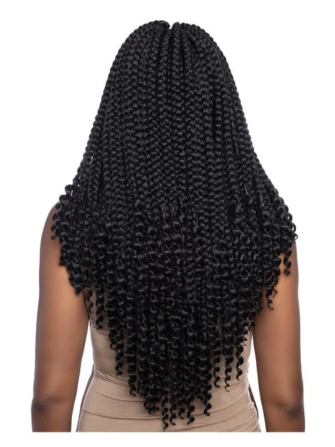Mane Concept Afri Naptural 2X CURLY ENDS JUMBO BOX Braid 18" (BOX208)