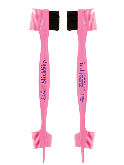BOGO! Esha Slick N Slay Professional 5 in 1 Edge Brush