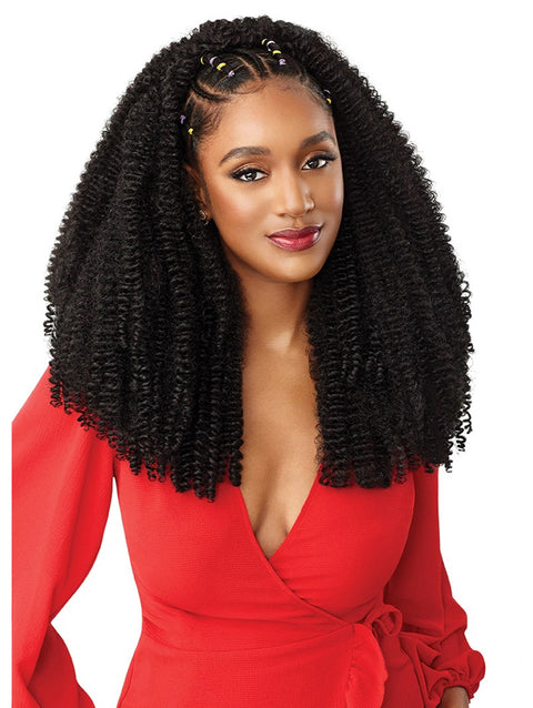 Outre X-Pression Twisted Up 3X SPRINGY BOHEMIAN TWIST Crochet Braid