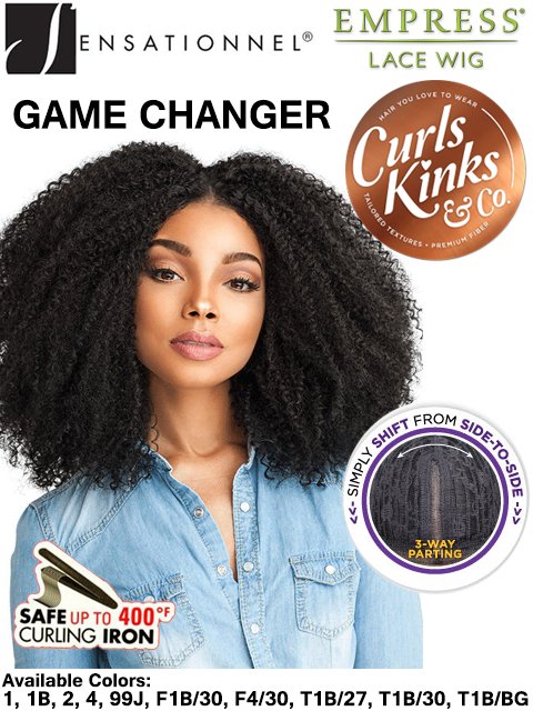 Sensationnel Empress Curls Kinks & Co Lace Front Wig - GAME CHANGER