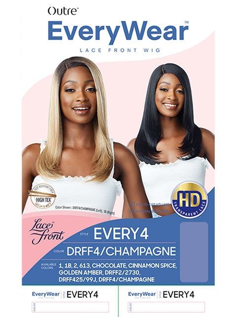 Outre Premium Synthetic EveryWear HD Swiss Lace Front Wig - EVERY 4