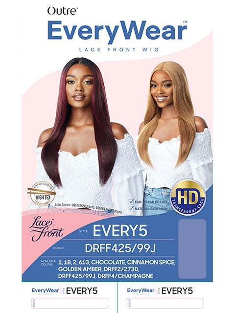 Outre Premium Synthetic EveryWear HD Swiss Lace Front Wig - EVERY 5