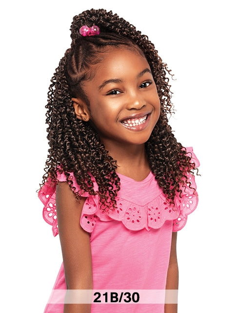 [VALUE PACK] Outre X-Pression Lil Looks 3X PASSION BOHEMIAN FEED TWIST Crochet Braid 10" - 10pcs