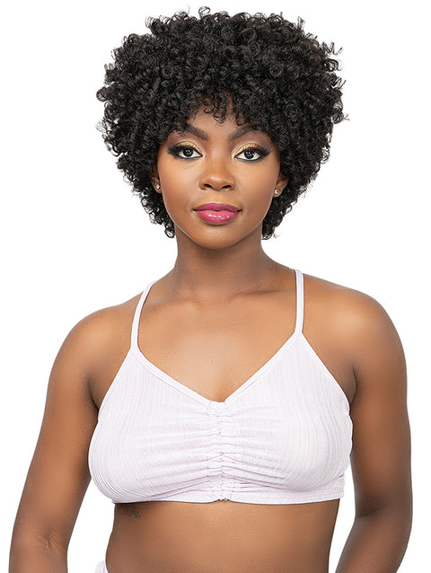 Janet Collection Natural Premium Synthetic Wig - AFRO FIBY