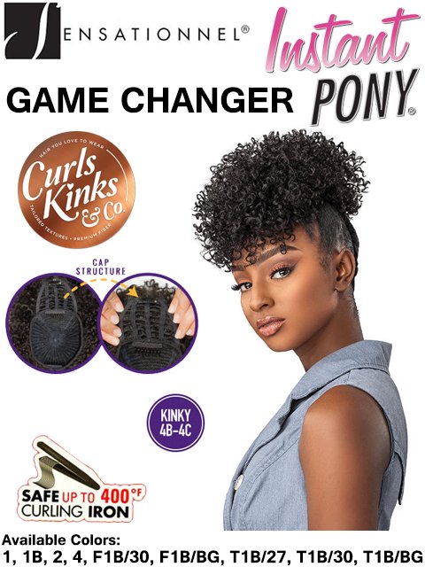 Sensationnel Curls Kinks & Co Instant Pony Drawstring - GAME CHANGER