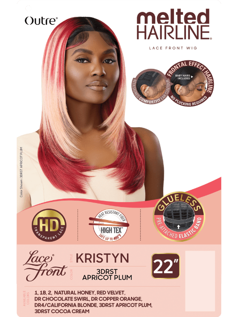 Outre Melted Hairline Premium Synthetic Glueless HD Lace Front Wig - KRISTYN