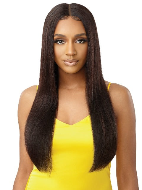 Outre Mytresses Gold Label 100% Unprocessed Human Hair Lace Front Wig - HH-NATURAL STRAIGHT